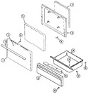 Diagram for 02 - Door/drawer