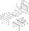 Diagram for 02 - Door/drawer