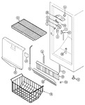 Diagram for 02 - Freezer Compartment