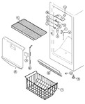 Diagram for 02 - Freezer Compartment