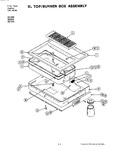 Diagram for 04 - Top/burner Box Assembly