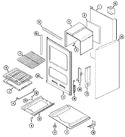 Diagram for 03 - Oven/body