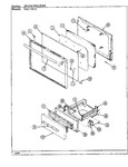 Diagram for 02 - Door/drawer (cgx3d1x)