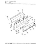 Diagram for 02 - Control Panel (-590 Model)