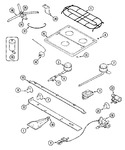 Diagram for 04 - Top & Gas Controls (series 11)