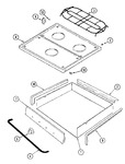 Diagram for 02 - Top & Burner Box