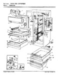 Diagram for 02 - Fresh Food Compartment