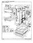 Diagram for 02 - Fresh Food Compartment