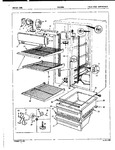 Diagram for 03 - Fresh Food Compartment