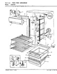 Diagram for 02 - Fresh Food Compartment