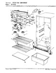 Diagram for 03 - Fresh Food Compartment