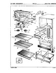 Diagram for 03 - Fresh Food Compartment