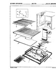 Diagram for 01 - Freezer Compartment