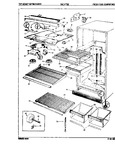 Diagram for 02 - Fresh Food Compartment