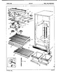 Diagram for 03 - Fresh Food Compartment