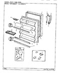 Diagram for 04 - Fresh Food Door