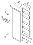 Diagram for 07 - Fresh Food Inner Door