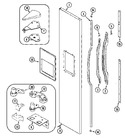 Diagram for 06 - Freezer Outer Door