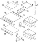 Diagram for 09 - Shelves & Accessories