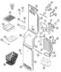 Diagram for 03 - Freezer Compartment (jcb2388arq)