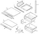 Diagram for 11 - Shelves & Accessories (bisque)