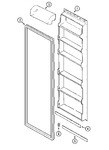 Diagram for 07 - Fresh Food Inner Door