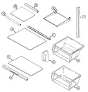 Diagram for 12 - Shelves & Accessories