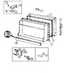 Diagram for 01 - Freezer Door