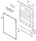 Diagram for 07 - Fresh Food Inner Door