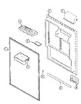 Diagram for 06 - Fresh Food Inner Door