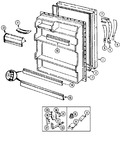 Diagram for 04 - Fresh Food Door