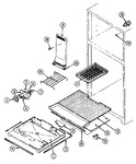 Diagram for 01 - Freezer Compartment