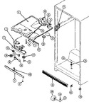 Diagram for 03 - Fresh Food Compartment