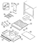 Diagram for 01 - Freezer Compartment