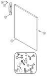 Diagram for 06 - Fresh Food Outer Door