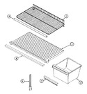 Diagram for 08 - Shelves & Accessories