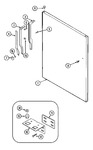 Diagram for 07 - Fresh Food Outer Door