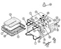 Diagram for 04 - Oven-upper & Lower