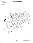 Diagram for 05 - Control Panel