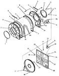 Diagram for 05 - Jacket, Drum Pulley, Belt And Rear Frame