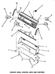 Diagram for 10 - Control Panel, Control Hood & Controls