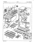 Diagram for 01 - Freezer Compartment