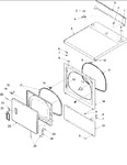 Diagram for 03 - Door And Front, Access, And Top Panel