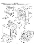 Diagram for 01 - Control Panel, Door, Rack, Det.cup & Tub