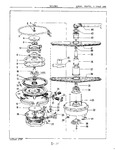 Diagram for 05 - Motor, Heater & Spray Arm