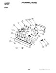 Diagram for 01 - Control Panel (du466w-01/02)