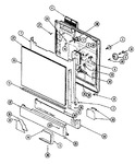 Diagram for 02 - Door (du55dn-45,48,55)