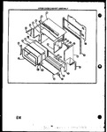 Diagram for 07 - Upper Oven Cabinet Assy