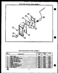 Diagram for 09 - Upper Oven Control Panel Assy