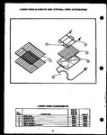 Diagram for 03 - Lw Oven Elements & Internal Oven Acs